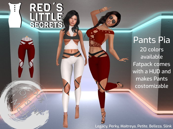 RLS Pant Pia Ketchup