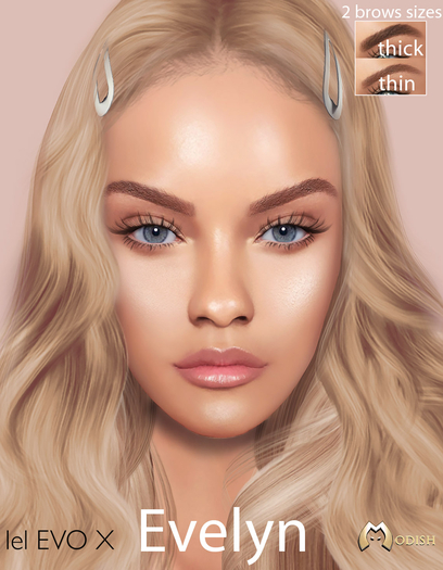 ::Modish:: Evelyn [T02] -Lelutka EvoX-BOM