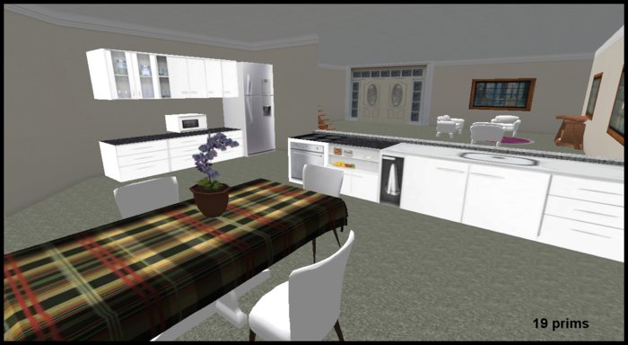 White Kitchen Set