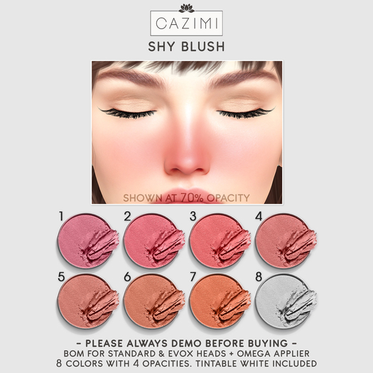 CAZIMI: Shy Blush DEMO