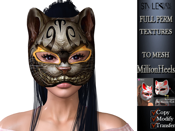 STYLES -Mask [YH]Full Perm 15 - FULL PERM TEXTURE V5