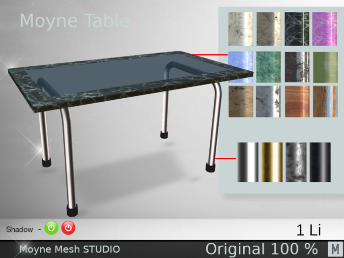 MoYne Table 1