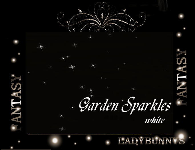 Bunny's Garden Sparkles-white
