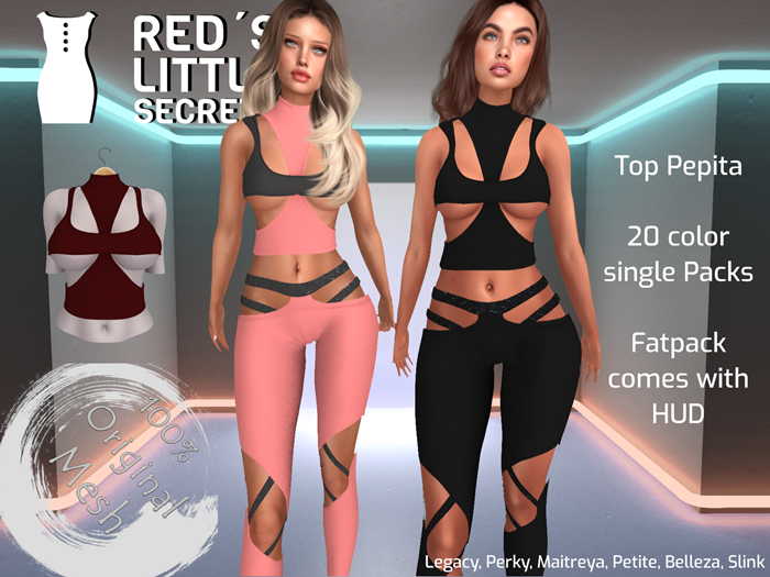 RLS Top Pepita Bloodred