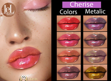 ::Modish:: Cherise [Metalic+Colors] LeluEvo-Lipstick set
