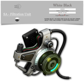 :::SOLE::: SA - Filtration Unit (White Black)