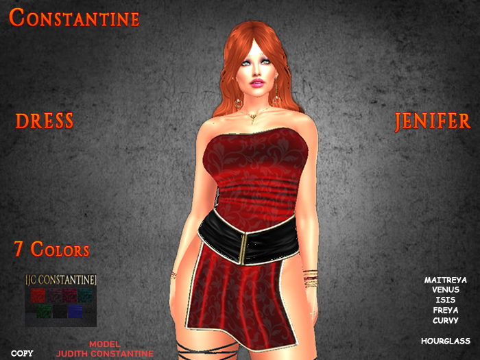 [JC CONSTANTINE] Jenifer Dress
