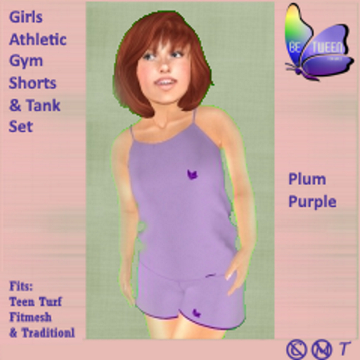 *BT* Athletic Wear Set - Purple Plum Teen Turf & Trad
