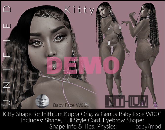 :.Unified.: DEMO Kitty shape~Kupra/ BabyFace