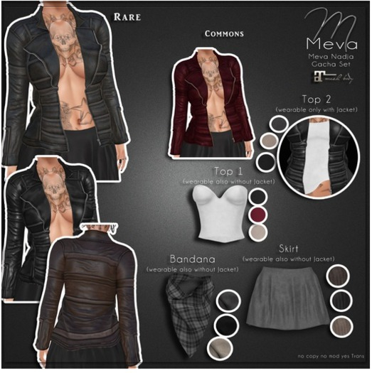 Meva Nadja Skirt Brown Box