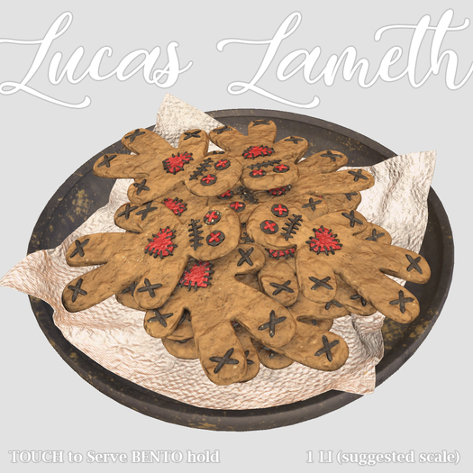 [Lucas Lameth] Gingerbread Voodoo Cookies 
