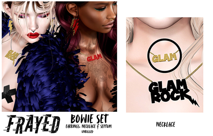 Frayed - Bowie Necklace