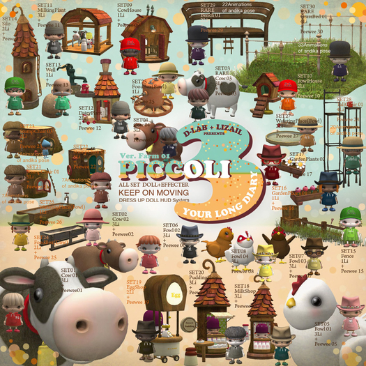 29 D-LAB+LIZAIL PICCOLI3 Farm01 RARE