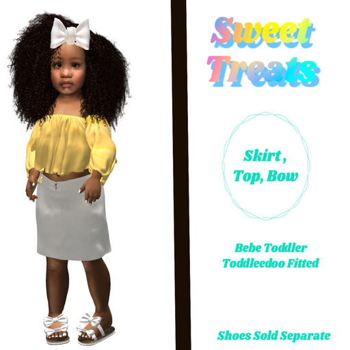 Sweet Treats-Yellow&White Tori Fit-box