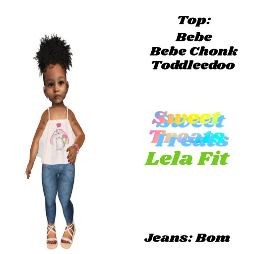 Sweet Treats Lela Fit-KITTY RAINBOW