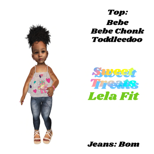 Sweet Treats Lela Fit-Kitty Hearts