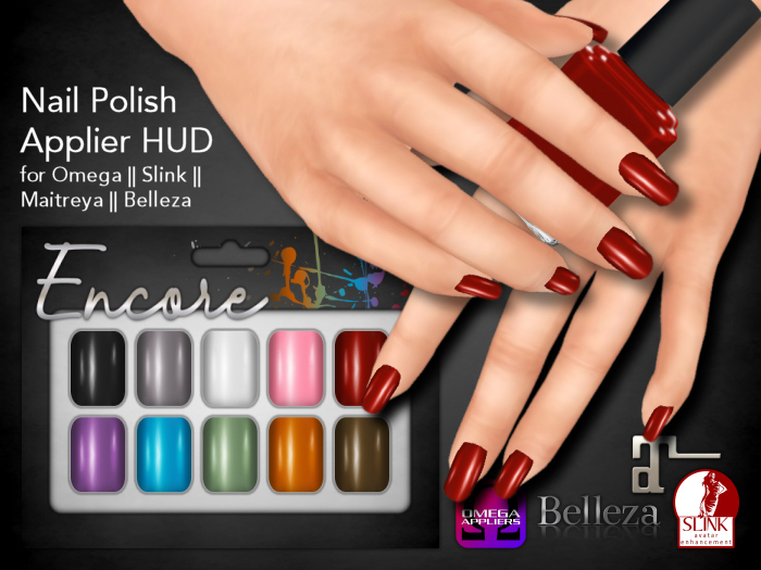 [Encore] Nail Appliers - Basic B*tch (Slink/Omega/Belleza/Maitreya)