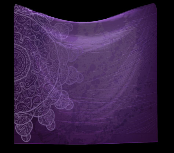 Bohemian Tapestry Purple