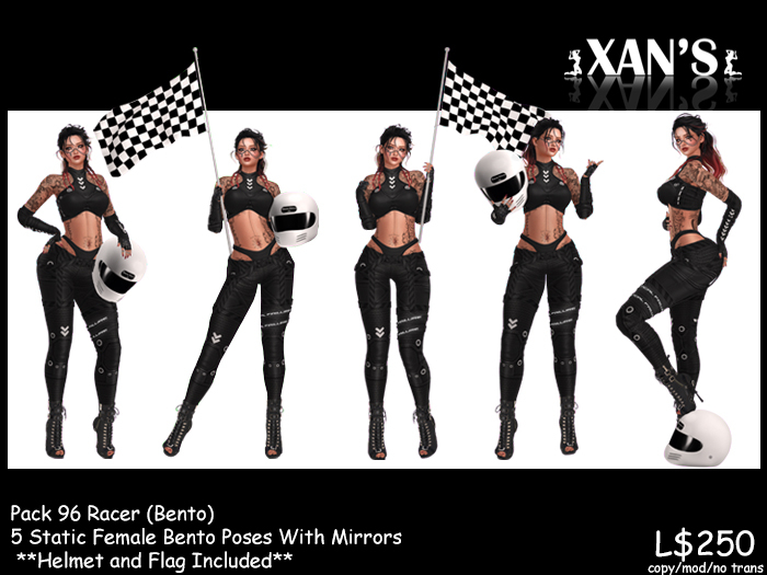 Xan Pose - Pack 96 - Racer