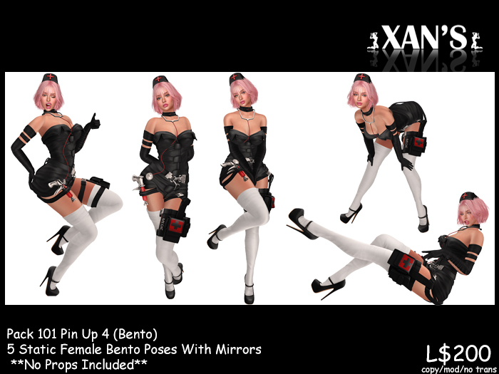 Xan Pose - Pack 101 - Pin Up 4