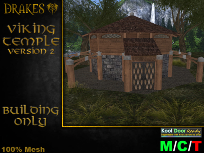 [Drakes] Viking Temple v2.1 (Unfurnished)