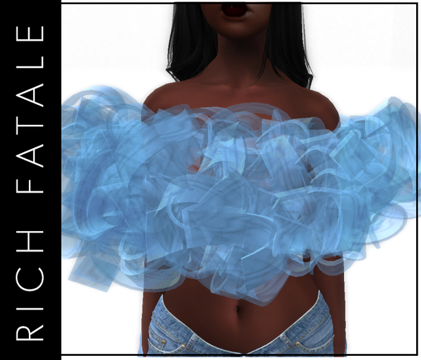RICH FATALE - TRUFFLE TOP /  SKY