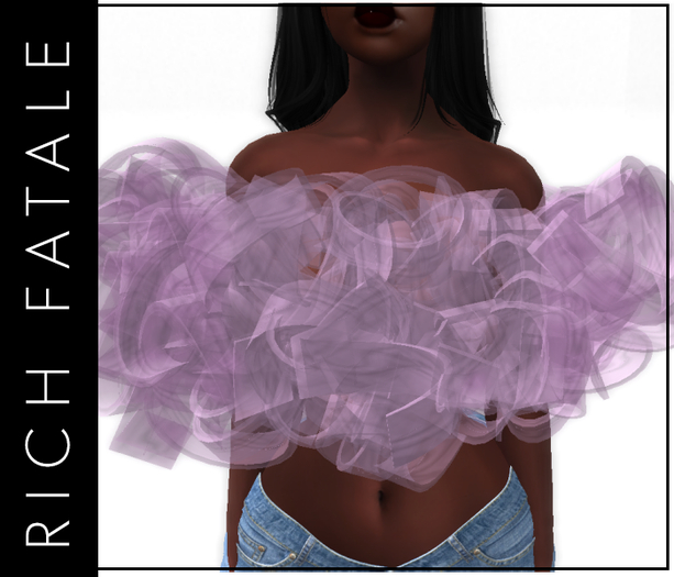 RICH FATALE - TRUFFLE TOP /  LILAC