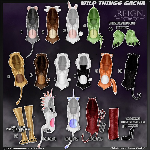 REIGN.- PURPLE UNICORN ONESIE (MAITREYA) # 12 RARE