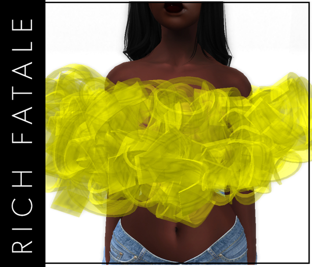 RICH FATALE - TRUFFLE TOP /  CANARY