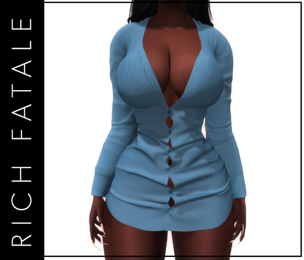 $RICH FATALE - MINI SHIRT DRESS -ENYA