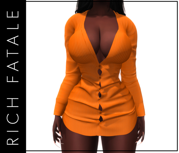 $RICH FATALE - MINI SHIRT DRESS -CITRUS