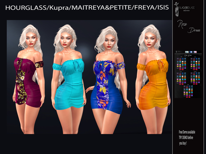 Rose Dress BY BL