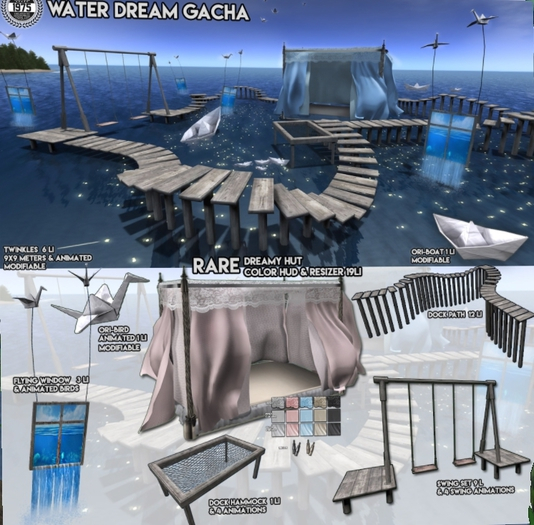 [Since1975]WaterDream/Dreamy Hut RARE