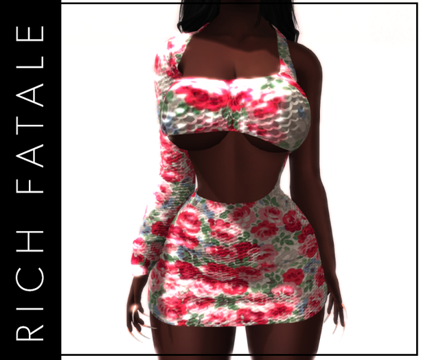 $RICH FATALE - CHARLIE BODYCON - SPRINGTIME