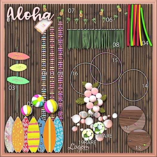 14. LAGOM - Hawaiian Party [Hoop Seat A]