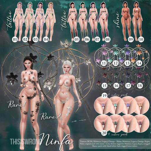 THIS IS WRONG Ninfa - 2 RARE
