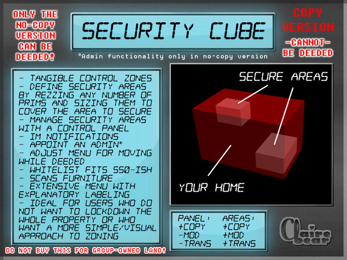 Security Cube (Copy Version) - The Tangible Security System
