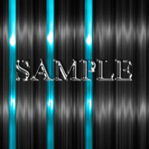 Zoy Texture [ Bright Hair Highlights ] Blue Line - Gray