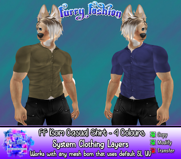 ~FF~ Bom Casual Shirt