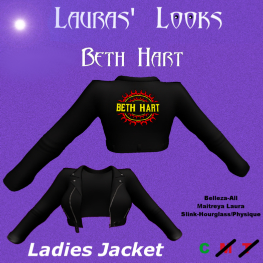 Beth Hart  Leather Jacket