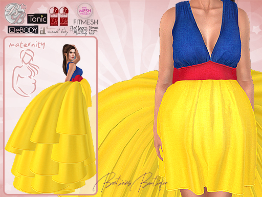 ♥ Maternity Halloween SnowWhite ♥