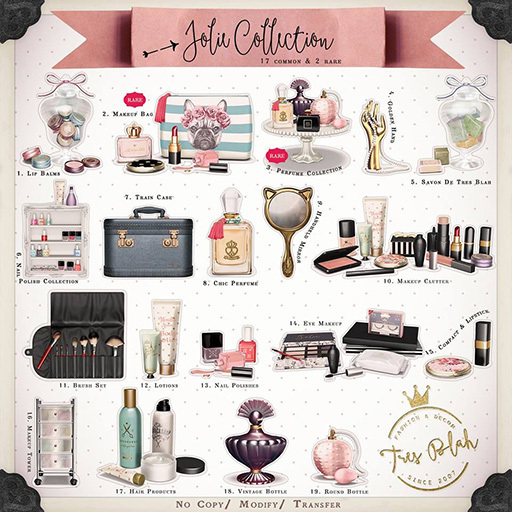 -tres blah- Jolie - Makeup Bag RARE