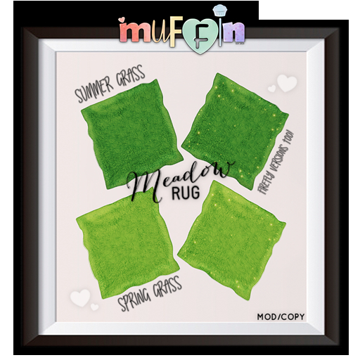 .muffin. Meadow Rug BOXED