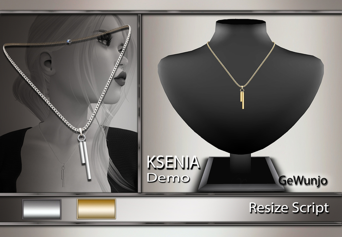 GeWunjo : KSENIA necklace DEMO