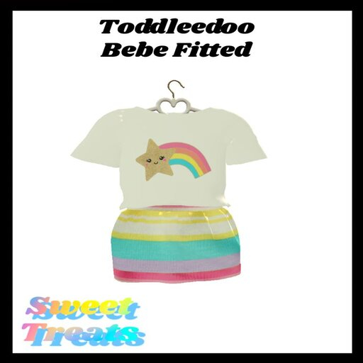 Sweet Treats- Skirt Fit-Rainbow Star-boxed