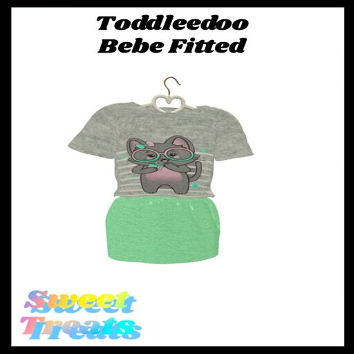 Sweet Treats- Skirt Fit-Gray Kitty-boxed