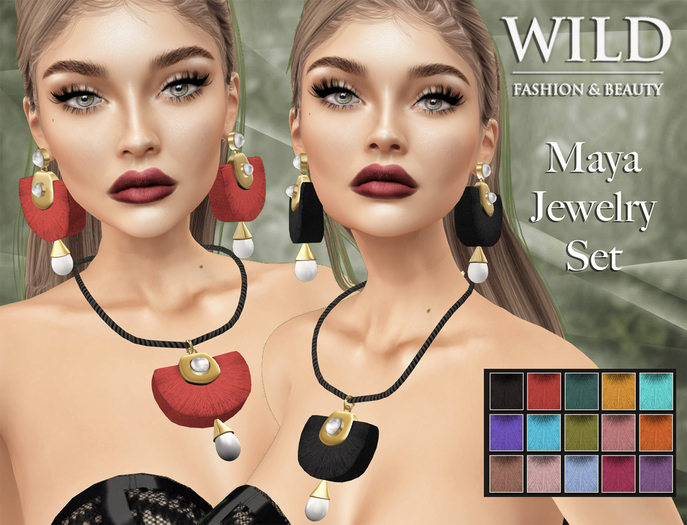 :::WILD:::Fashion Maya Jewelry Set