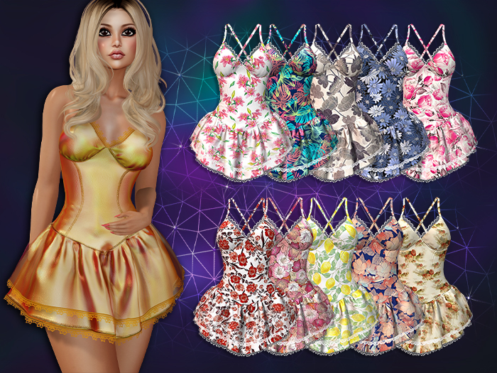 ::WD:: Dress Mila Pack Floral