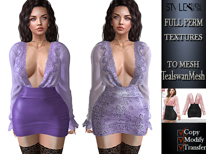 STYLES -Chloe Dress - FULL PERM TEXTURE V4