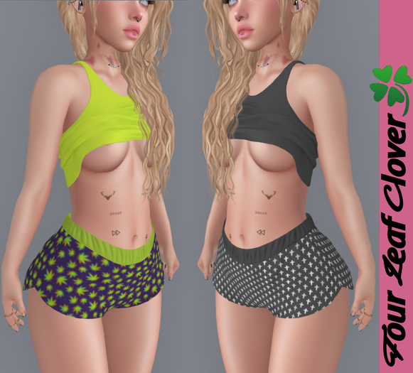 Top/Shorts Full Pack (Add me)